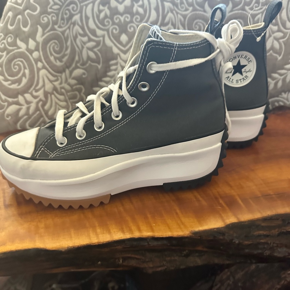 Converse Cream and White Chuck Taylor Sneakers